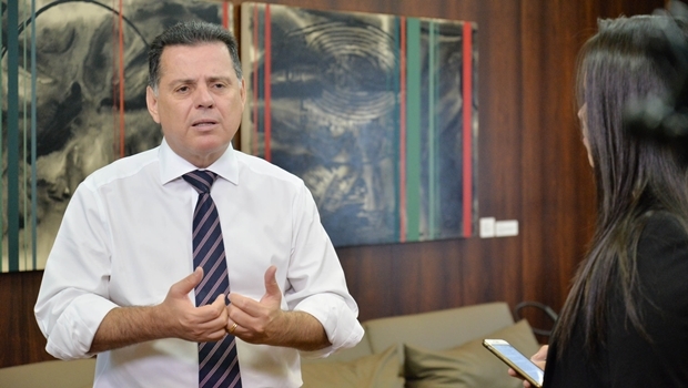 Marconi Perillo durante quadro Governador Responde | Foto: Wagnas Cabral