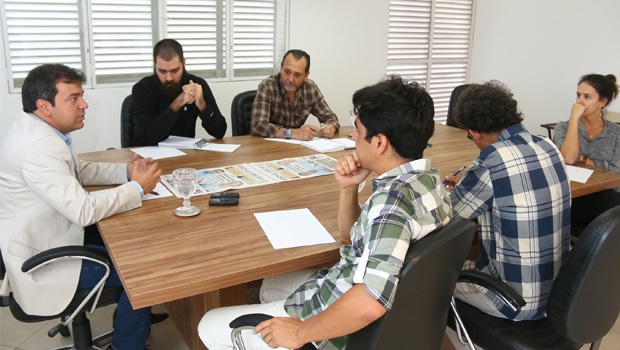 Vinícius Luz fala à equipe do Jornal Opção: “Jataí passou a ser parte da rota do tráfico, infelizmente” | Foto: Fernando Leite / Jornal Opção