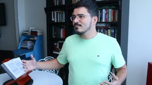 Murilo Resende: “Construção com base no conhecimento para evitar a barbárie” | Foto: Fernando Leite / Jornal Opção