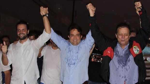 Alexandre Baldy, Roberto Naves e Jovair Arantes 