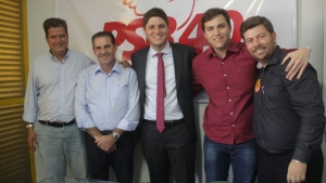 Lucas Calil e Lucas Kitão reforçam apoio a Vanderlan