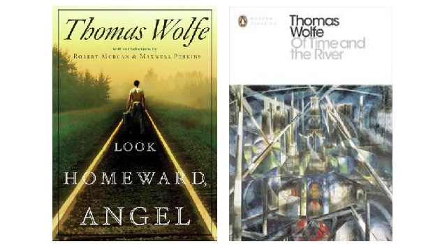 “Look Homeward, Angel” (“Olhe Para Casa, Anjo”) e “Of Time and the River” (“Do Tempo e do Rio”): os dois romances caudalosos, retóricos, palavrosos e cults de Thomas Wolfe fizeram um imenso sucesso na década de 1930, nos Estados Unidos e na Europa