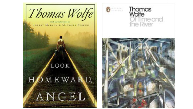 “Look Homeward, Angel” (“Olhe Para Casa, Anjo”) e “Of Time and the River” (“Do Tempo e do Rio”): os dois romances caudalosos, retóricos, palavrosos e cults de Thomas Wolfe fizeram um imenso sucesso na década de 1930, nos Estados Unidos e na Europa