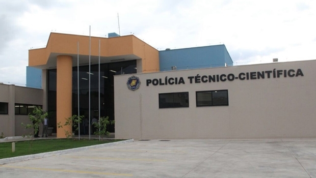 Fachada do IML de Aparecida 