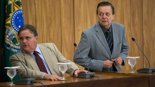 O ex-ministro Geddel Vieira Lima e o deputado goiano Jovair Arantes | Foto: Fabio Rodrigues Pozzebom/Agência Brasil