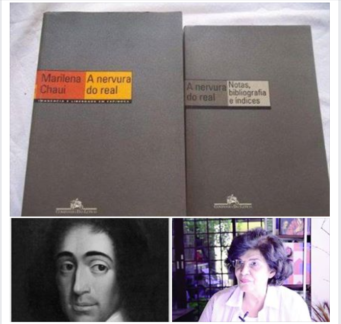 O celebrado e, aparentemente, pouco livro de Marilena Cahui sobre a obra do filósofo Espinosa