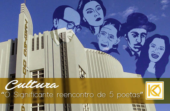 O Significante Reencontro de 5 Poetas em está em exibição no Teatro Goiânia | Studio Karla Oliveira 