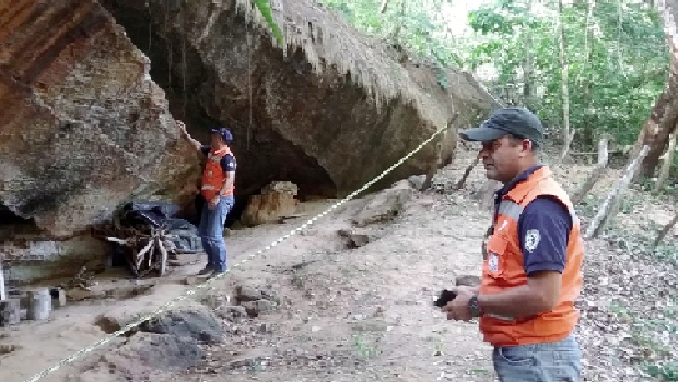 Defesa Civil do Tocantins lacra a gruta para perícias: tragédia na missa