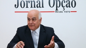 Presidente da Assembleia Legislativa de Goiás, Hélio de Sousa: “Às vezes, com a pequena ajuda de um programa de governo, a atividade do micro e pequeno-empreendedor tem a capacidade de prosperar incrivelmente” | Foto: Jornal Opção/Fernando Leite