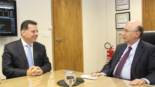 Marconi e o ministro da Fazenda | Foto: Humberto Silva