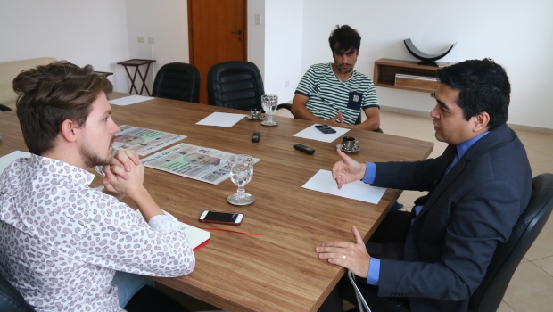 Secretário estadual Tayrone Di Martino: “O governador Marconi trabalha 24 horas. É uma pessoa muito dinâmica”