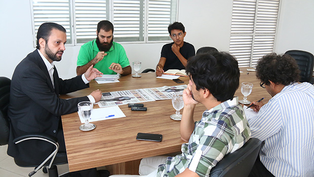 Deputado Alexandre Baldy: “Quando resolvi apoiar Roberto do Órion, ele tinha 0,4% nas intenções de voto” | Foto: Fernando Leite / Jornal Opção