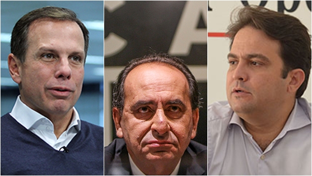 João Doria (PSDB), em São Paulo, Alexandre Khalis (PHS), em Belo Horizonte, e Roberto do Órion (PTB), em Anápolis: a eleição dos “novos” é sinal a que Iris Rezende deve se atentar