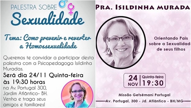 Os dois convites para o evento que circularam no Facebook nesta terça-feira | Foto: Reprodução / Facebook