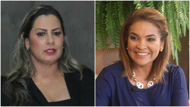 Izaura Cardoso e Laudenir Lemes: com os caciques articulando as campanhas, as duas políticas tendem a terçar forças em Senador Canedo