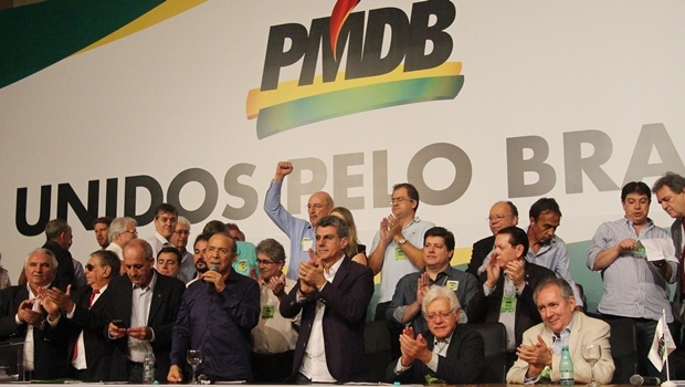 Convenção nacional do PMDB em março de 2016 | Foto: Divulgação