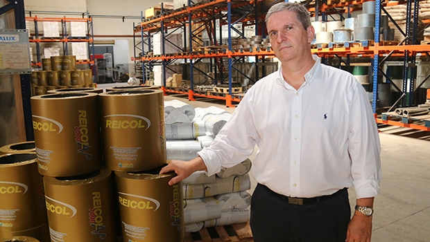 Rubens Luiz é a 2ª geração à frente da Reicol e já prepara os filhos para assumirem o negócio, que inclui duas indústrias