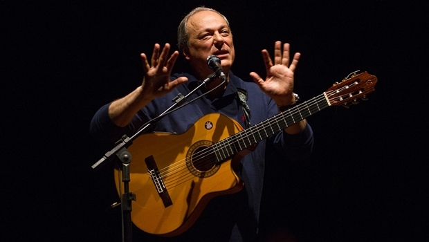 Toquinho durante apresentação em 2014 | Foto: Luciano Lanes / PMPA 
