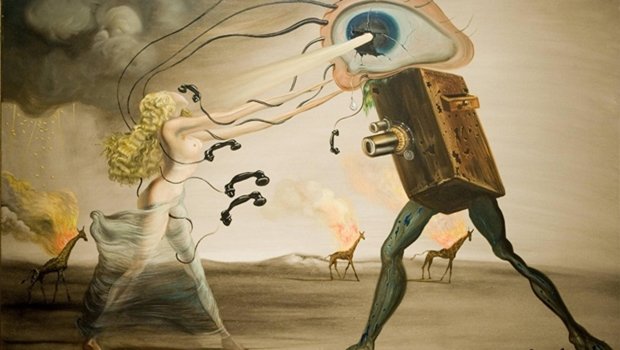 Quadro de Salvador Dali
