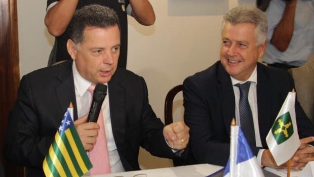 Marconi Perillo (PSDB) ressaltou o papel do governador Rodrigo Rollemberg (PSB) na articulação com o governo federal | Foto: Divulgação