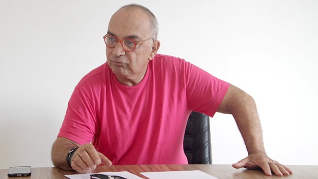 Marcos Fayad em entrevista ao Jornal Opção / Foto: Jornal Opção