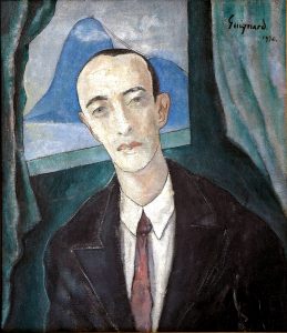 Murilo Mendes retratado por Guignard, 1930