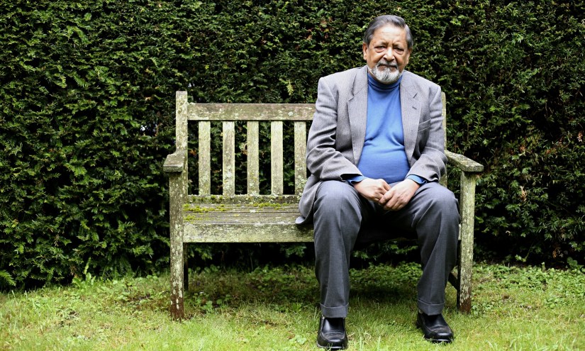 Romancista e viajante V.S. Naipaul