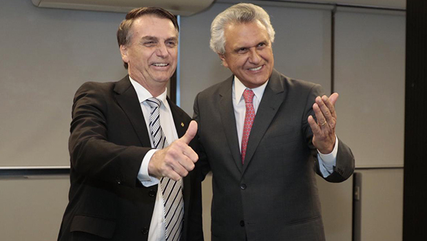 Jari Bolsonaro e Ronaldo Caiado | Foto: Divulgação/Cedida ao Jornal Opção