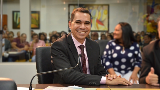 Vereador de Palmas Claudemir Portugal | Foto:  
Aline Batista / Câmara de Palmas