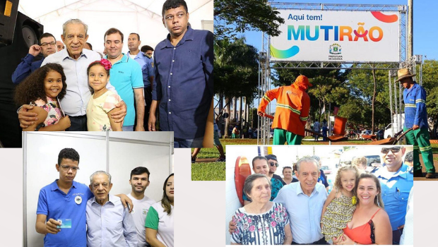 Iris Rezende no mutirão do fim de semana em Goiânia | Foto: Jornal Opção