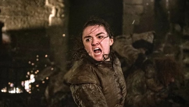 Maisie Williams, a Arya Stark de Game of Thrones