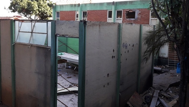 Obras do Ciams Jardim América continuam longe do fim / Foto: Reprodução 