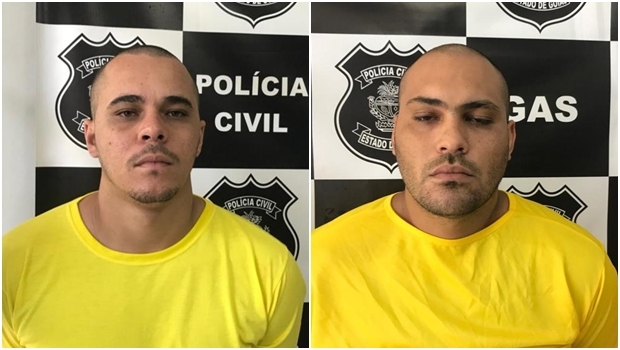 Os motoristas de aplicativo Luis Fernando dos Santos e Maitherson Oliveira Silva foram contratados pelo casala para cometer o crime_JornalOpção