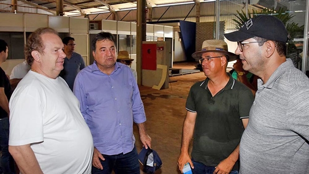 Carlesse e Halum visitaram a feira Agrotins no domingo | Foto: Esequias Araújo / Setom-TO