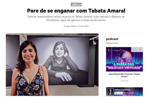 Senso Incomum ataca Tabata Amaral
