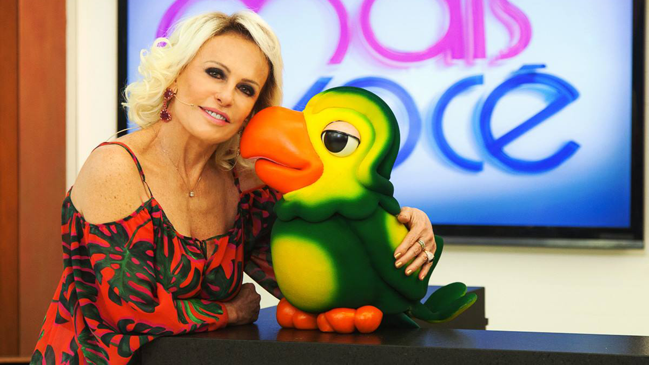 Ana Maria Braga e o Louro José | Foto: Reprodução