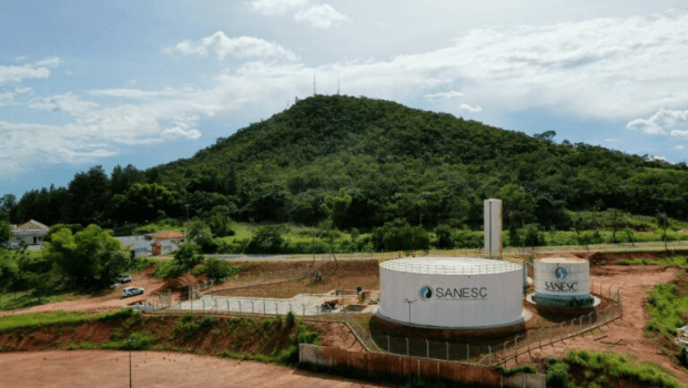 Novo reservatório Canedo