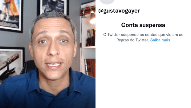 suspensão conta twitter