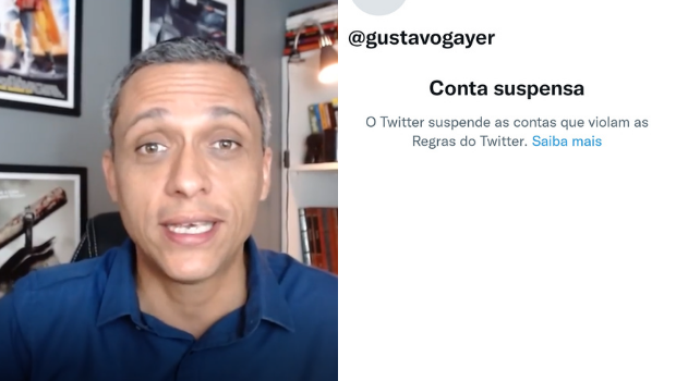 suspensão conta twitter