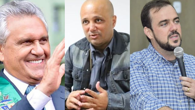 Ronaldo Caiado, Major Vitor Hugo e Gustavo Mendanha