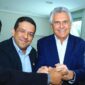 Caiado e Pros juntos