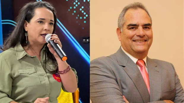 Cíntia Dias e Edson Braz