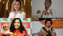 Ieda Leal, Ludhmila Hajjar, Nádia Garcia e Maria Luiza Moura