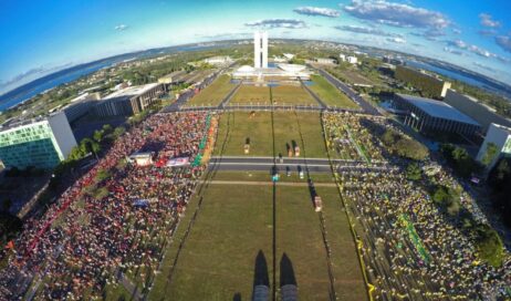 Esquerda e direita: a Justiça teve que lidar com a polarização de forças