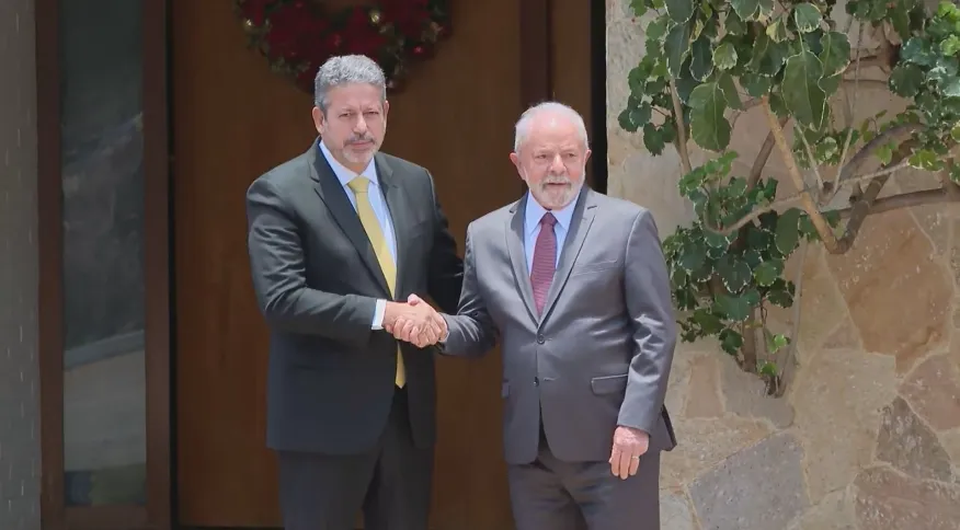 Lula e Arthur Lira