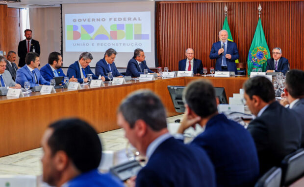 Encontro dos 27 governadores com o presidente Lula, na sexta-feira, 27 | Foto: Ricardo Stuckert/Governo Federal
