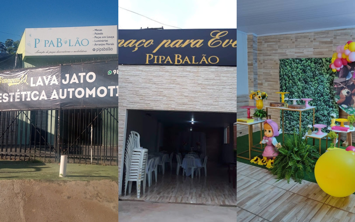 Pipabalão é um pequena empresa para locação de decoração infantil | Fotos: Cilas Gontijo e redes sociais 