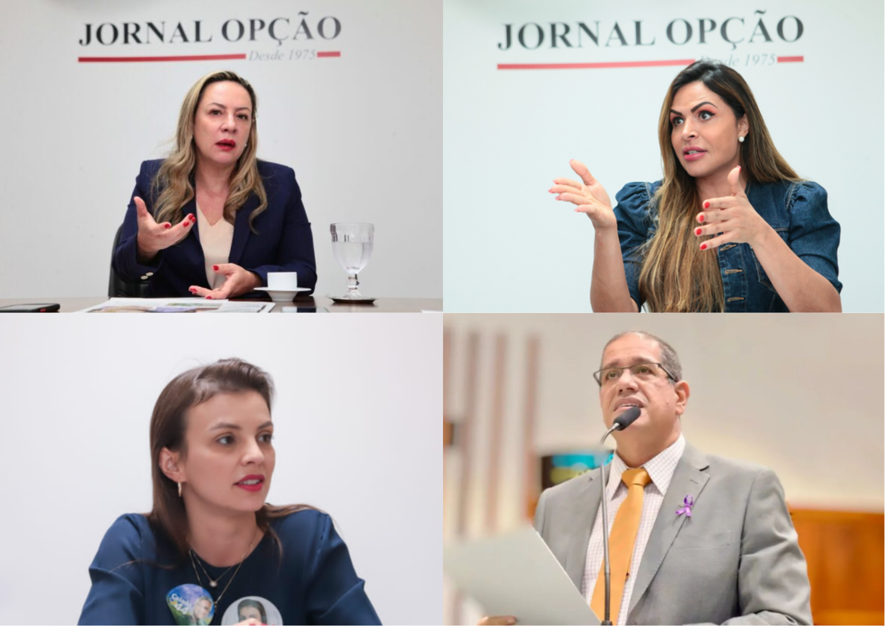 Adriana Accorsi, Silvye Alves, Marussa Boldrin e Jeferson Rodrigues