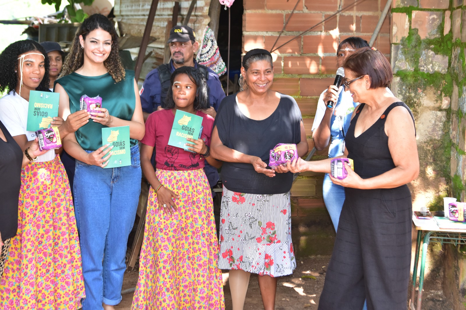 Município recebeu produtos para distribuição na comunidade quilombola | Foto: Secom/Gov. de Goiânia