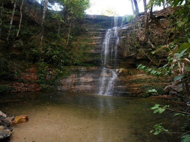Reserva ambiental é cheia de cachoeiras que atraem muitos visitantes | Foto: divulgação